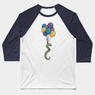 Balloon Adventure - Snake Baseball T-Shirt